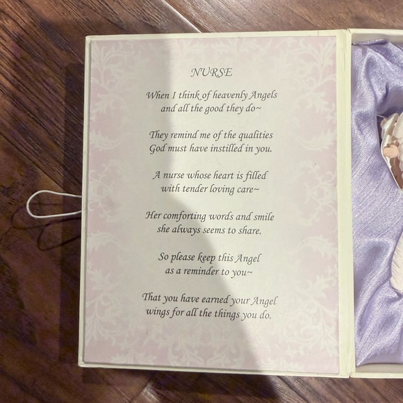 Nurse ornament in elegant box with saying - Picture 4 of 7